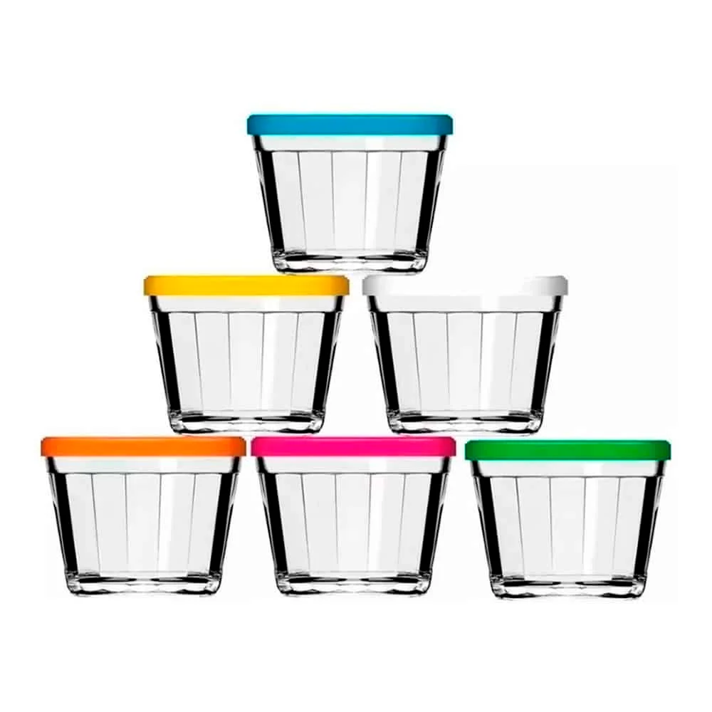 Bowl Vidrio Nadir Americano 150 Ml X 6 Uni