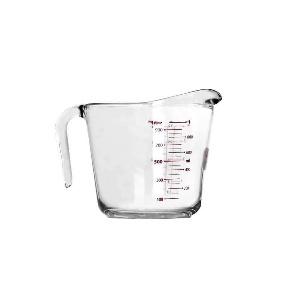 Jarra Medidora Vidrio Marinex 1000 Ml
