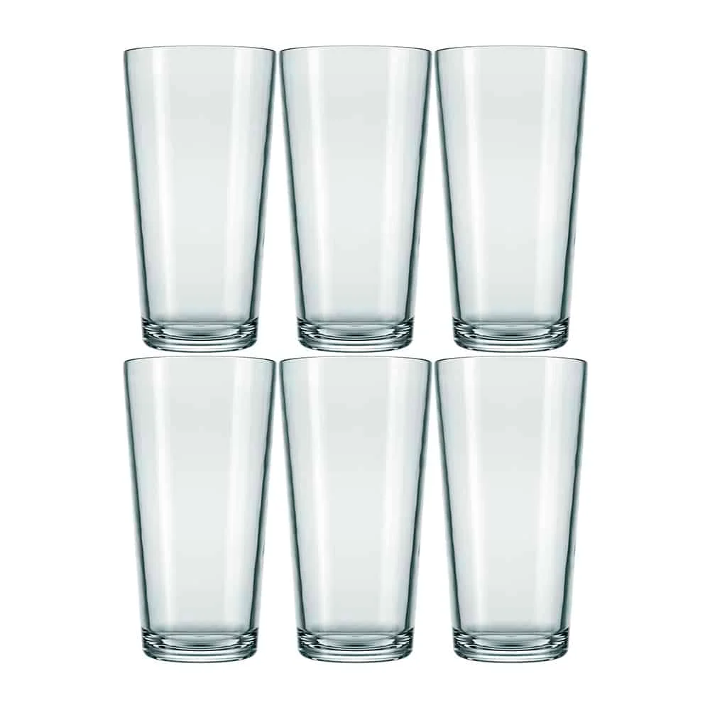 Vaso Vidrio Refresco Nadir 264 Ml Bar X6 Unid.