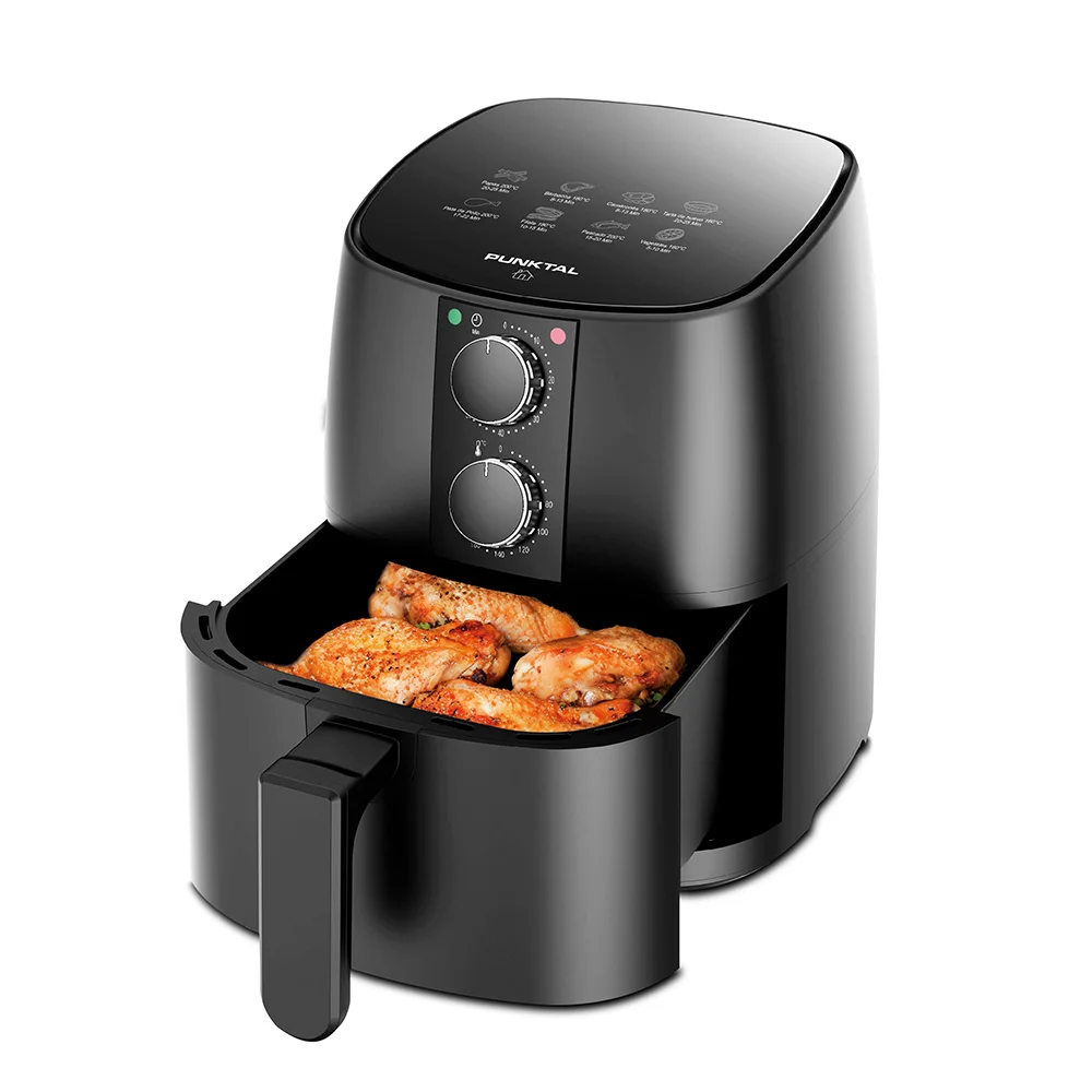 Freidora Sin Aceite Punktal 1400w Pk-354 Fm 4 Litros 50-200c