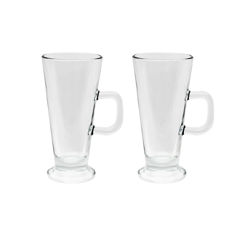 Copa Taza Irish Coffee Mug Capuccino 290 Ml X2 Unid Citinova