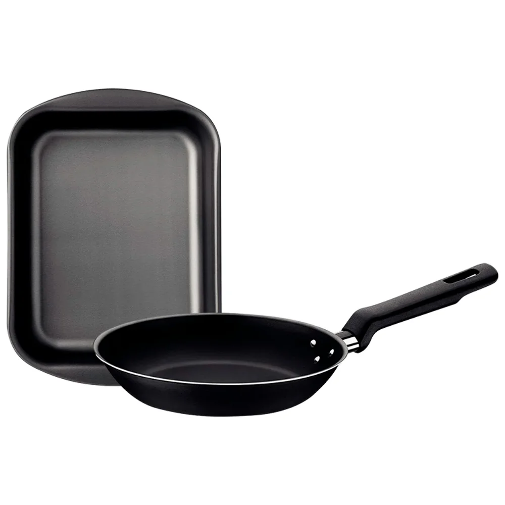 Juego Tramontina Kit Asadera Sarten 2 Piezas Antiadherente