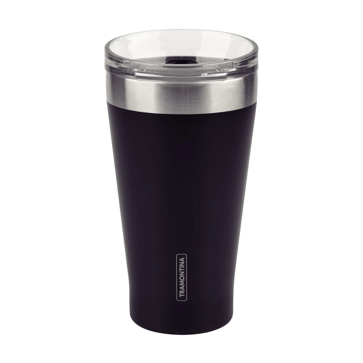 Vaso Termico Tramontina Exata Acero Inoxidable Negro 550 ml